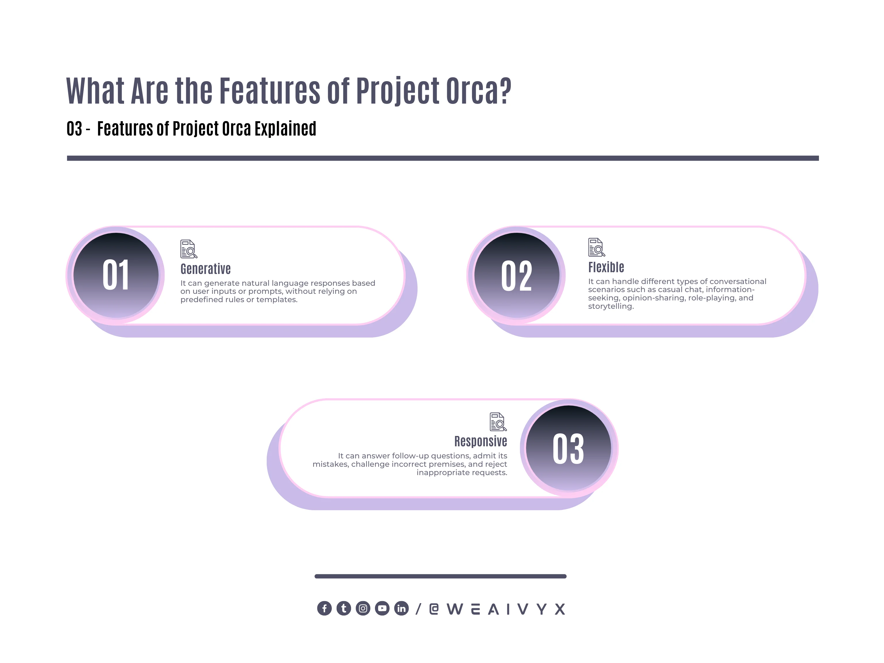 What Are the Features of Project Orca What Are the Features of Project Orca