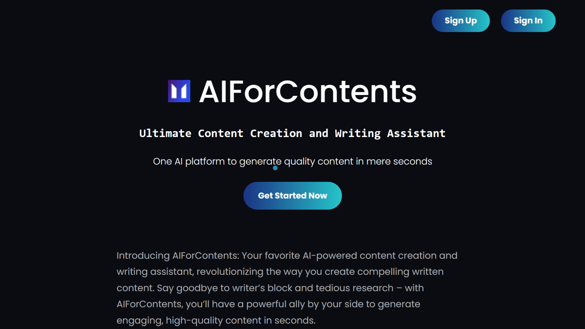 AIForContents - Content Generators - Images